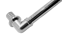 Трубка L-образная для подключения радиатора L=300 мм, L=750 мм